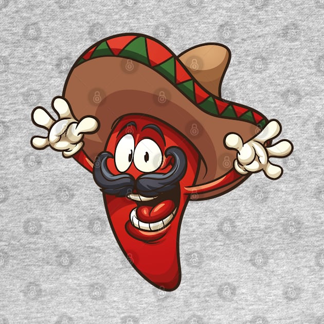 Mexican chili pepper by memoangeles